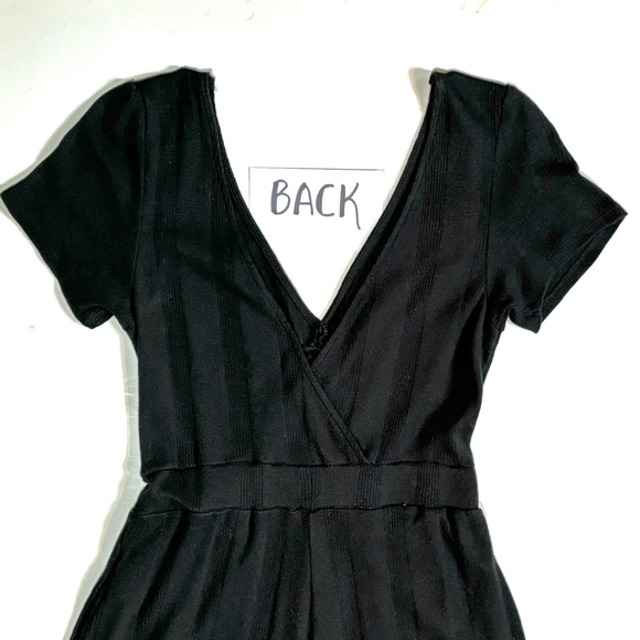 AE Black Jumpsuit Front Keyhole Detail S - Picture 4 of 7